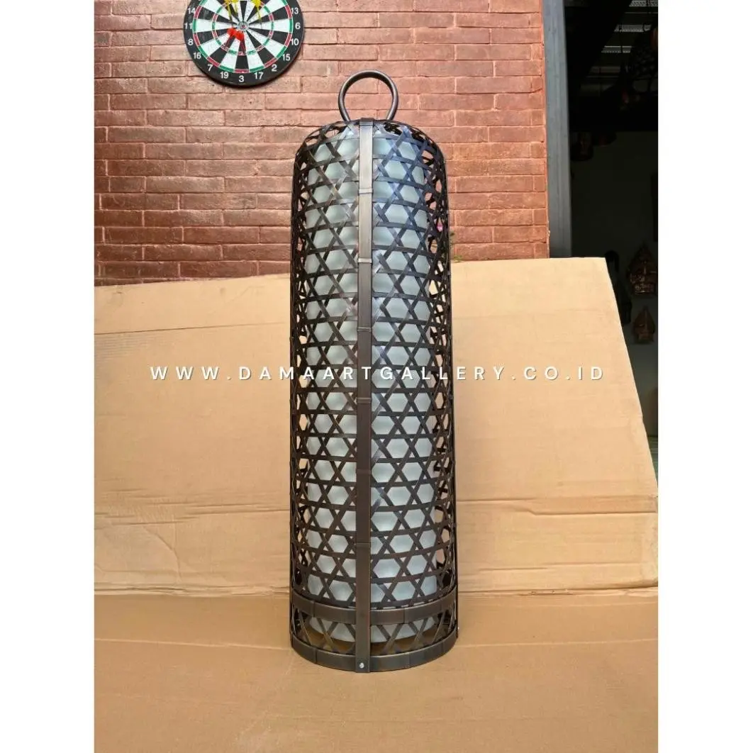 Lampu Tabung Anyaman Tembaga